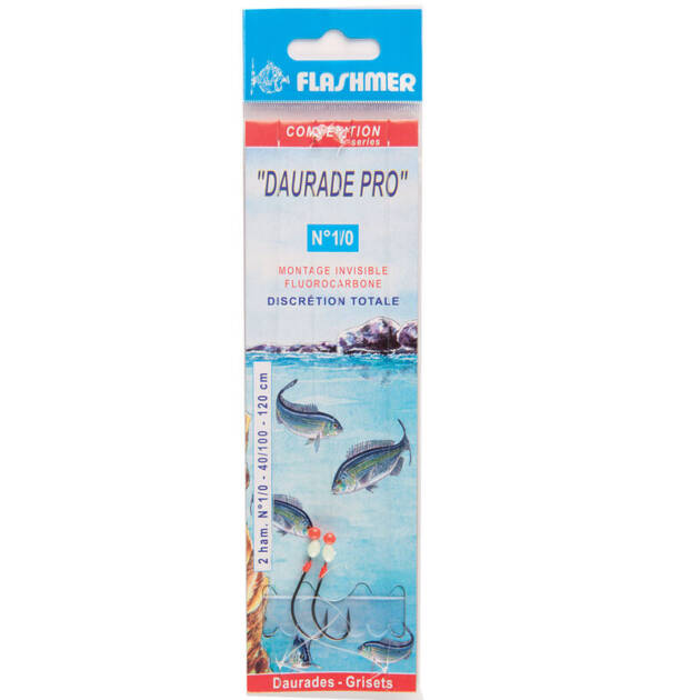 Bas de ligne mer flashmer daurade pro